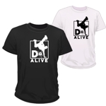 tenpu-do (tenpu-do)さんの若者向けブランド「D-ALIVE」のTシャツデザインへの提案