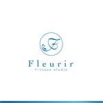 Riku5555 (RIKU5555)さんの美姿勢・美脚プログラムが特徴のフィットネススタジオ「Fleurir」（フルリール）のロゴ作成への提案