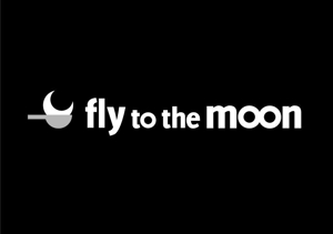 cat's cradle (cat_s_cradle)さんの海外展開カフェ「fly to the moon」のロゴへの提案