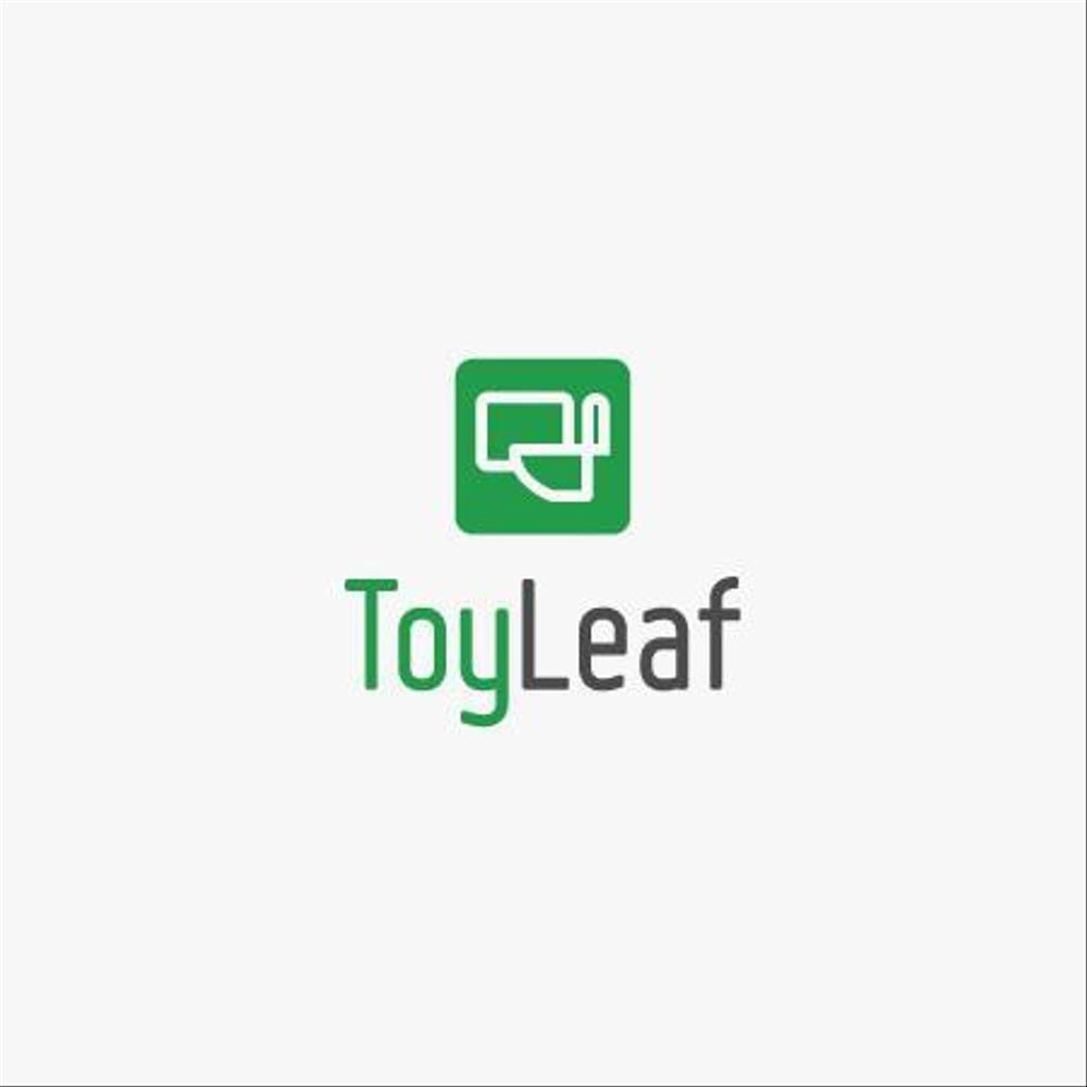 「ToyLeaf」のロゴ作成