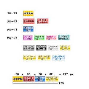 Apua design ()さんのクレジットカード比較サイトのアイコン制作への提案