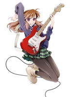 writen (writen)さんのギターを演奏する少女のイラスト作成への提案