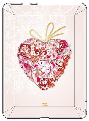 (株)クラップワークス (clap)さんの楽天の電子ブックリーダーKobo Glo専用ケースプリントデザインへの提案