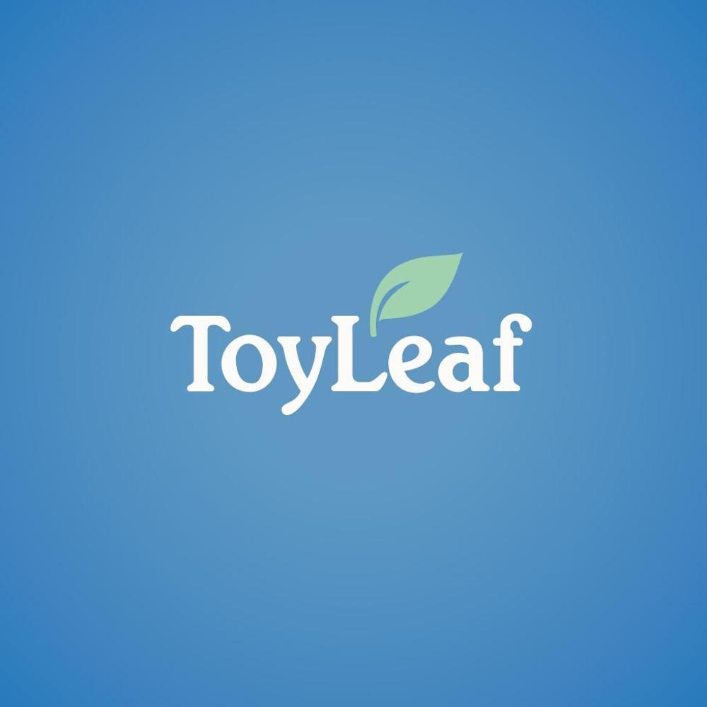 「ToyLeaf」のロゴ作成