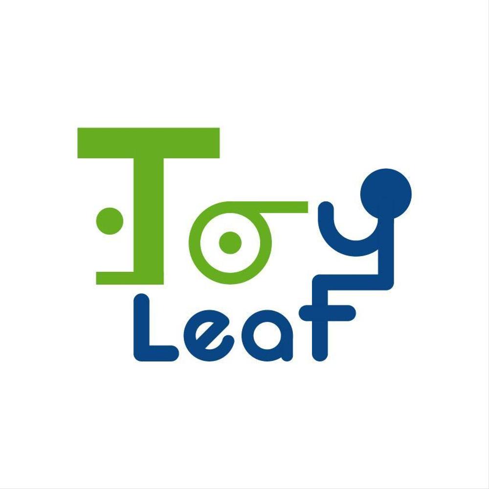 「ToyLeaf」のロゴ作成