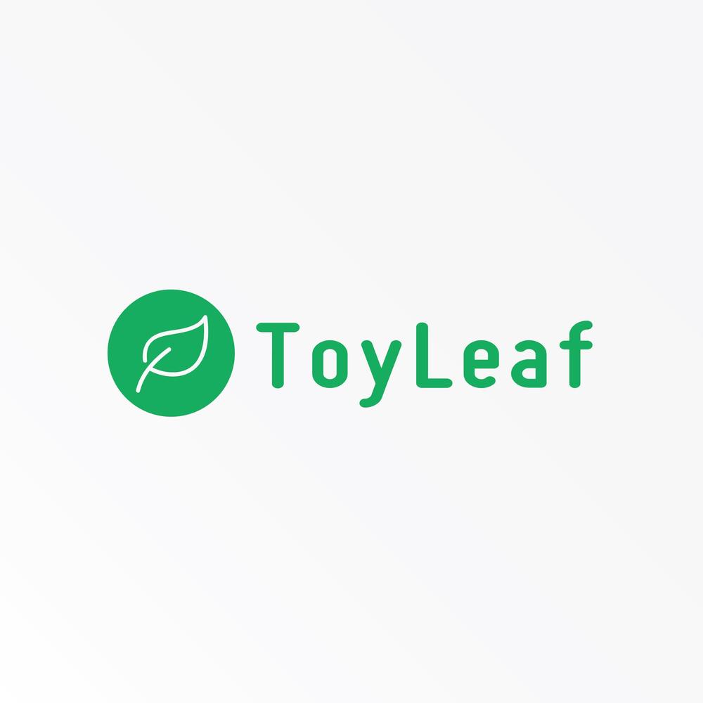 「ToyLeaf」のロゴ作成