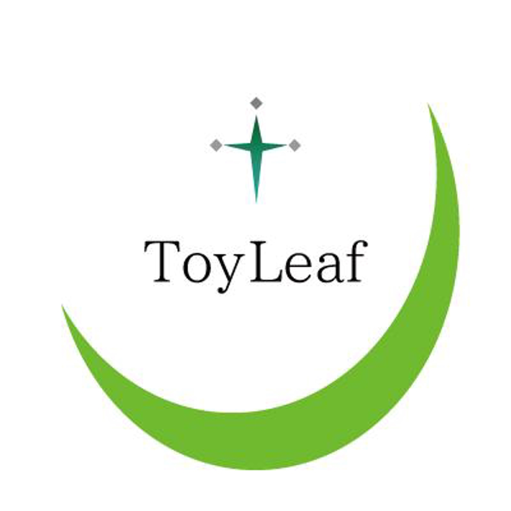 「ToyLeaf」のロゴ作成