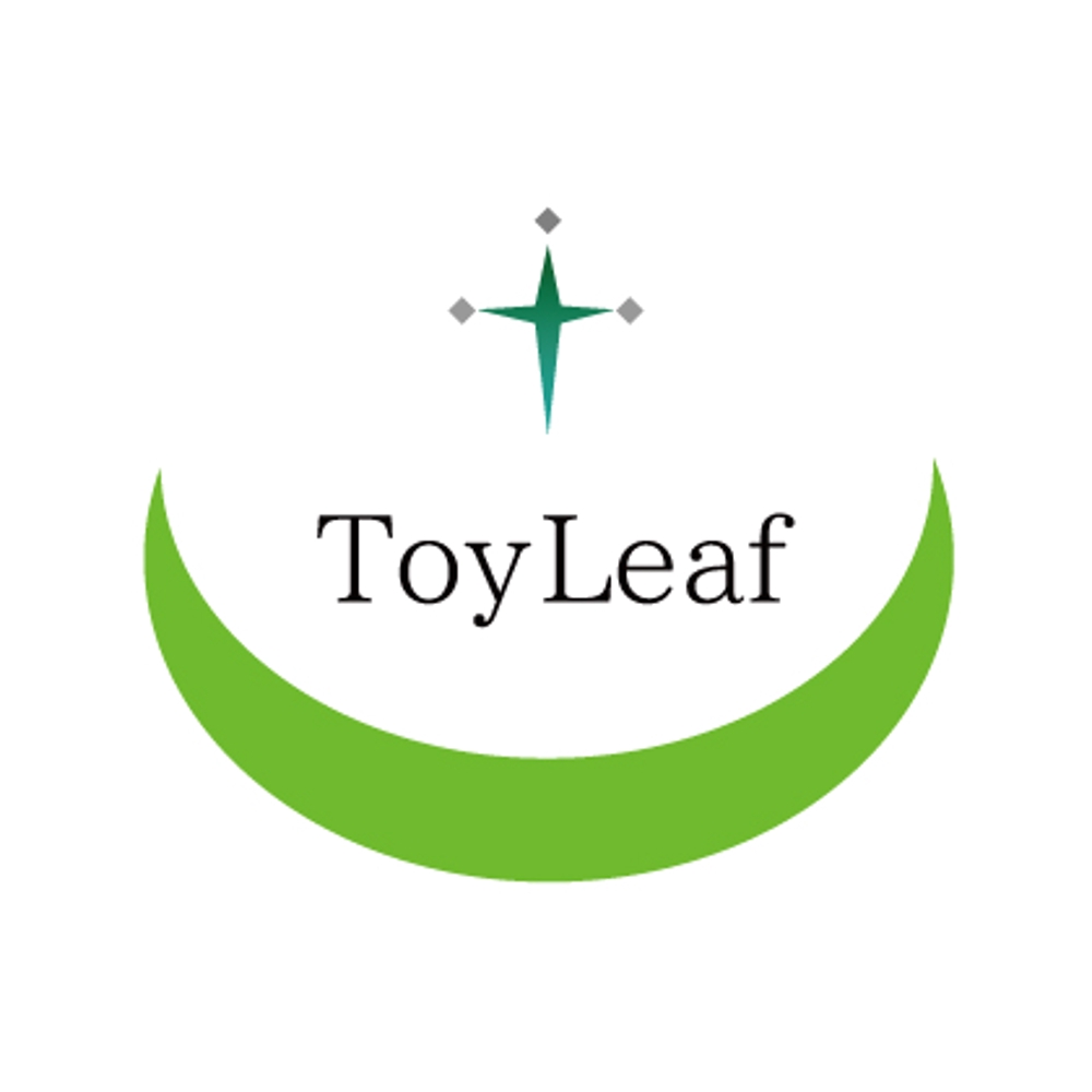 「ToyLeaf」のロゴ作成