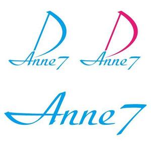 tonbo-shoji ()さんのヨットの船体に描く「Anne7」の船名ロゴへの提案