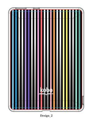 vochi (vochi)さんの楽天の電子ブックリーダーKobo Glo専用ケースプリントデザインへの提案