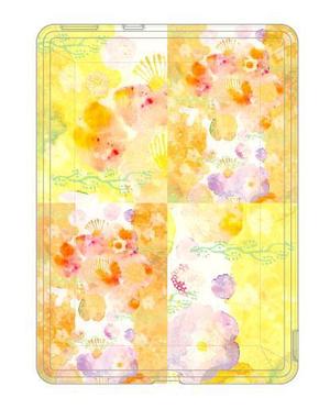 mari (mariko25u)さんの楽天の電子ブックリーダーKobo Glo専用ケースプリントデザインへの提案