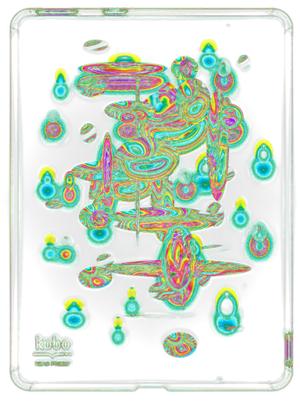 MIS Design (misa84246)さんの楽天の電子ブックリーダーKobo Glo専用ケースプリントデザインへの提案