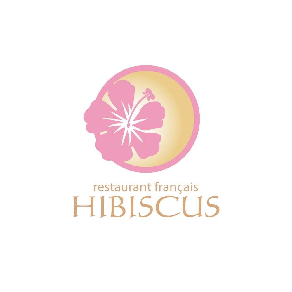 海の見えるフレンチレストラン｢イビスキュス｣のロゴ