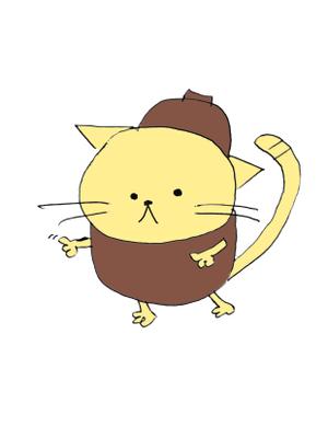 chu-ma (tomo_chu)さんの招き猫とわんこが合体したキャラクターデザインへの提案