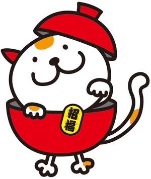 入岡雅人 (b-irioka)さんの招き猫とわんこが合体したキャラクターデザインへの提案