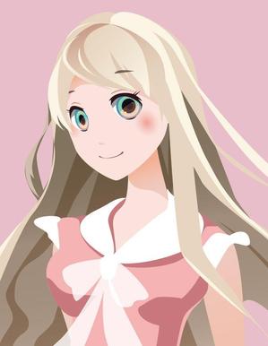 （現在利用しておりません） (zukinsann)さんのモデルのキャラクターデザインへの提案