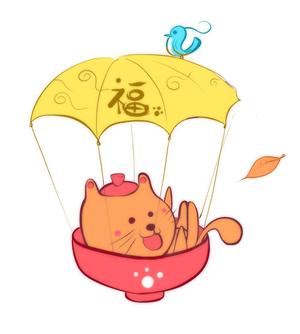 ken1135さんの招き猫とわんこが合体したキャラクターデザインへの提案
