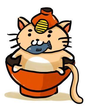 かさはら (ochobi829)さんの招き猫とわんこが合体したキャラクターデザインへの提案