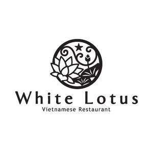 さんの新規開店のベトナム料理専門店　「White Lotus」のロゴへの提案