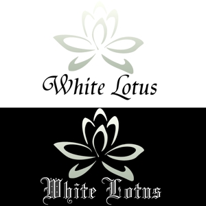 岩崎ブルノ (breuno10)さんの新規開店のベトナム料理専門店　「White Lotus」のロゴへの提案