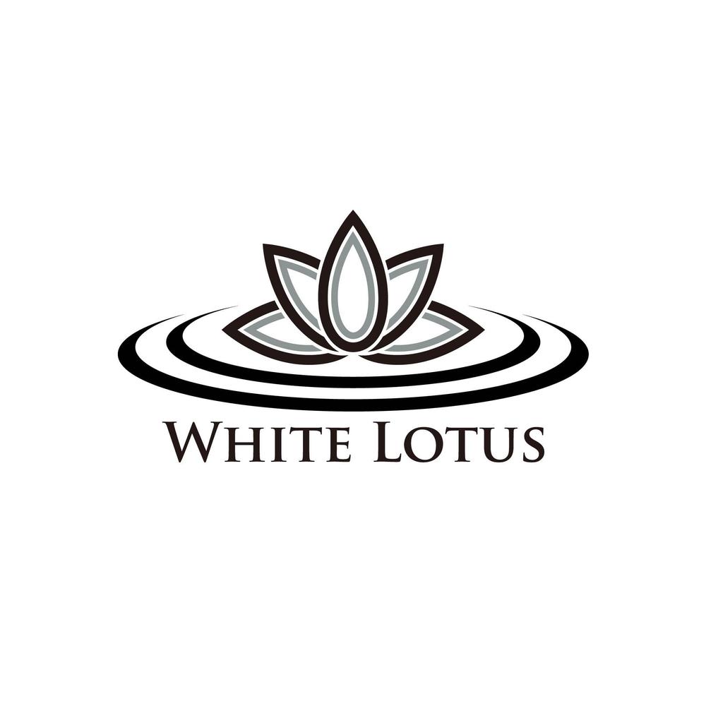 新規開店のベトナム料理専門店　「White Lotus」のロゴ