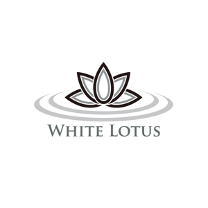 アトリエジアノ (ziano)さんの新規開店のベトナム料理専門店　「White Lotus」のロゴへの提案