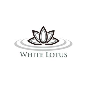 アトリエジアノ (ziano)さんの新規開店のベトナム料理専門店　「White Lotus」のロゴへの提案