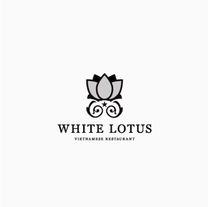 s a i w a i  (saiwai)さんの新規開店のベトナム料理専門店　「White Lotus」のロゴへの提案