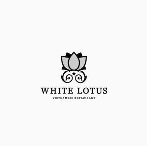 s a i w a i  (saiwai)さんの新規開店のベトナム料理専門店　「White Lotus」のロゴへの提案