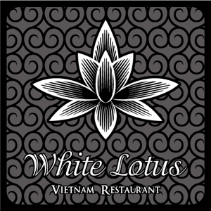ルフィー (onepice)さんの新規開店のベトナム料理専門店　「White Lotus」のロゴへの提案