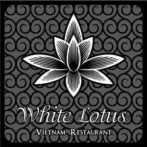 ルフィー (onepice)さんの新規開店のベトナム料理専門店　「White Lotus」のロゴへの提案