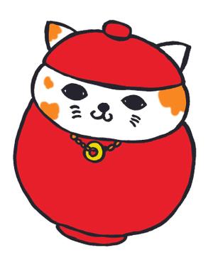 kieruyoさんの招き猫とわんこが合体したキャラクターデザインへの提案