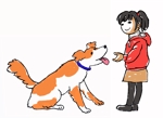 マエカワ ()さんの日本最大級のペット保護施設のPR動画に使用する犬（猫）のイラストへの提案