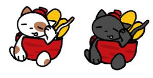 ichi (ichi1027)さんの招き猫とわんこが合体したキャラクターデザインへの提案