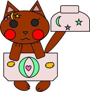 mugi0309さんの招き猫とわんこが合体したキャラクターデザインへの提案