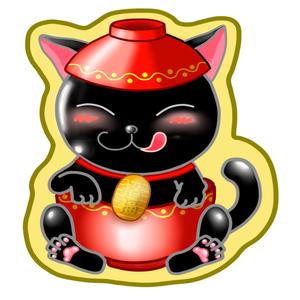 Michael (juneyune1102)さんの招き猫とわんこが合体したキャラクターデザインへの提案