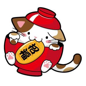 A-plan (ap_plan)さんの招き猫とわんこが合体したキャラクターデザインへの提案