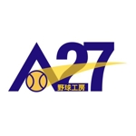 satorihiraitaさんの野球用品専門店「野球工房A27」のロゴへの提案