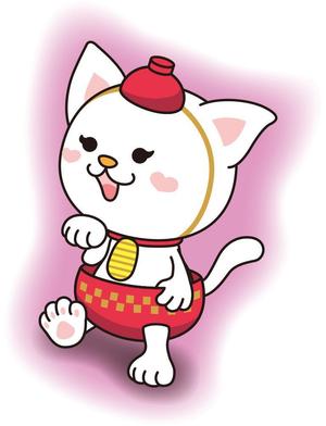 Pixy studio (pixystudio)さんの招き猫とわんこが合体したキャラクターデザインへの提案