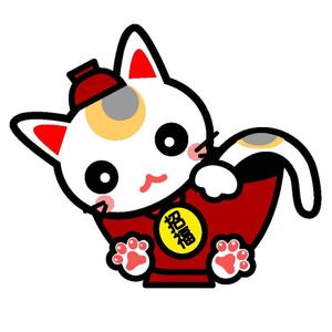 kayukiさんの招き猫とわんこが合体したキャラクターデザインへの提案