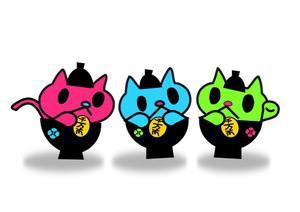 Ncco ()さんの招き猫とわんこが合体したキャラクターデザインへの提案