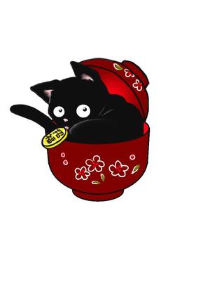 kirin123さんの招き猫とわんこが合体したキャラクターデザインへの提案
