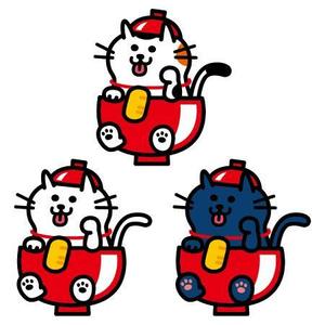 アンキチ・オシールン (ankichi)さんの招き猫とわんこが合体したキャラクターデザインへの提案