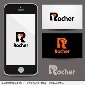 SakutaDesign (Saku-TA)さんのクライミングジムRocher（ロシェ）のロゴへの提案