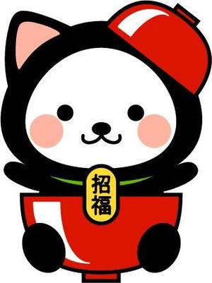 ミウラ (miura03)さんの招き猫とわんこが合体したキャラクターデザインへの提案
