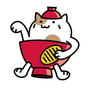 Cuctus (Kactus)さんの招き猫とわんこが合体したキャラクターデザインへの提案