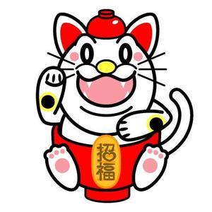 str-labelさんの招き猫とわんこが合体したキャラクターデザインへの提案