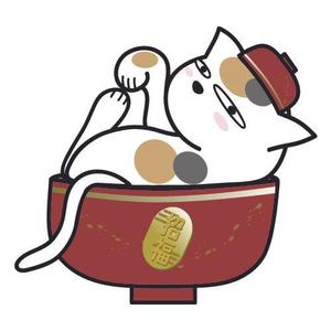 rinanari0418さんの招き猫とわんこが合体したキャラクターデザインへの提案