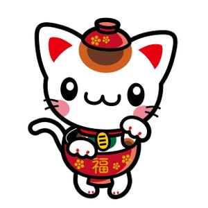 ＊ panda330 ＊ (panda330)さんの招き猫とわんこが合体したキャラクターデザインへの提案