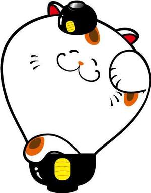 阿留多 ()さんの招き猫とわんこが合体したキャラクターデザインへの提案